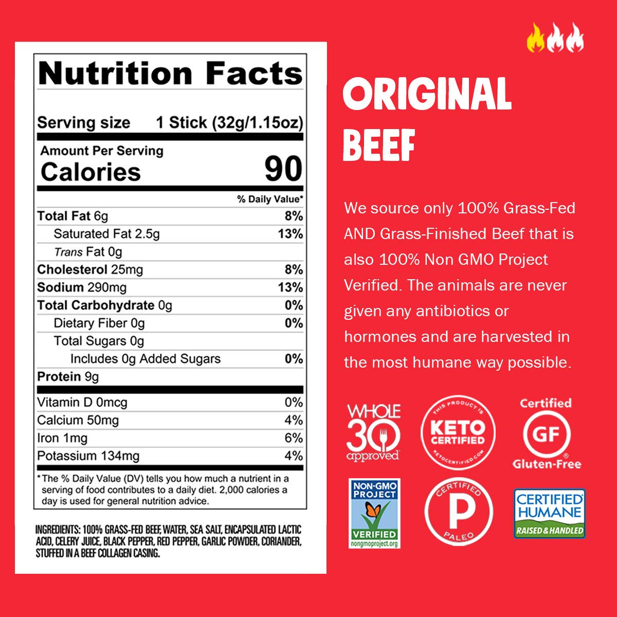 Chomps Jalapeno Beef sticks shown, bold flavor and portable protein