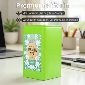 Choteaweis cold brew method produces refreshing iced tea with jasmine perfume.