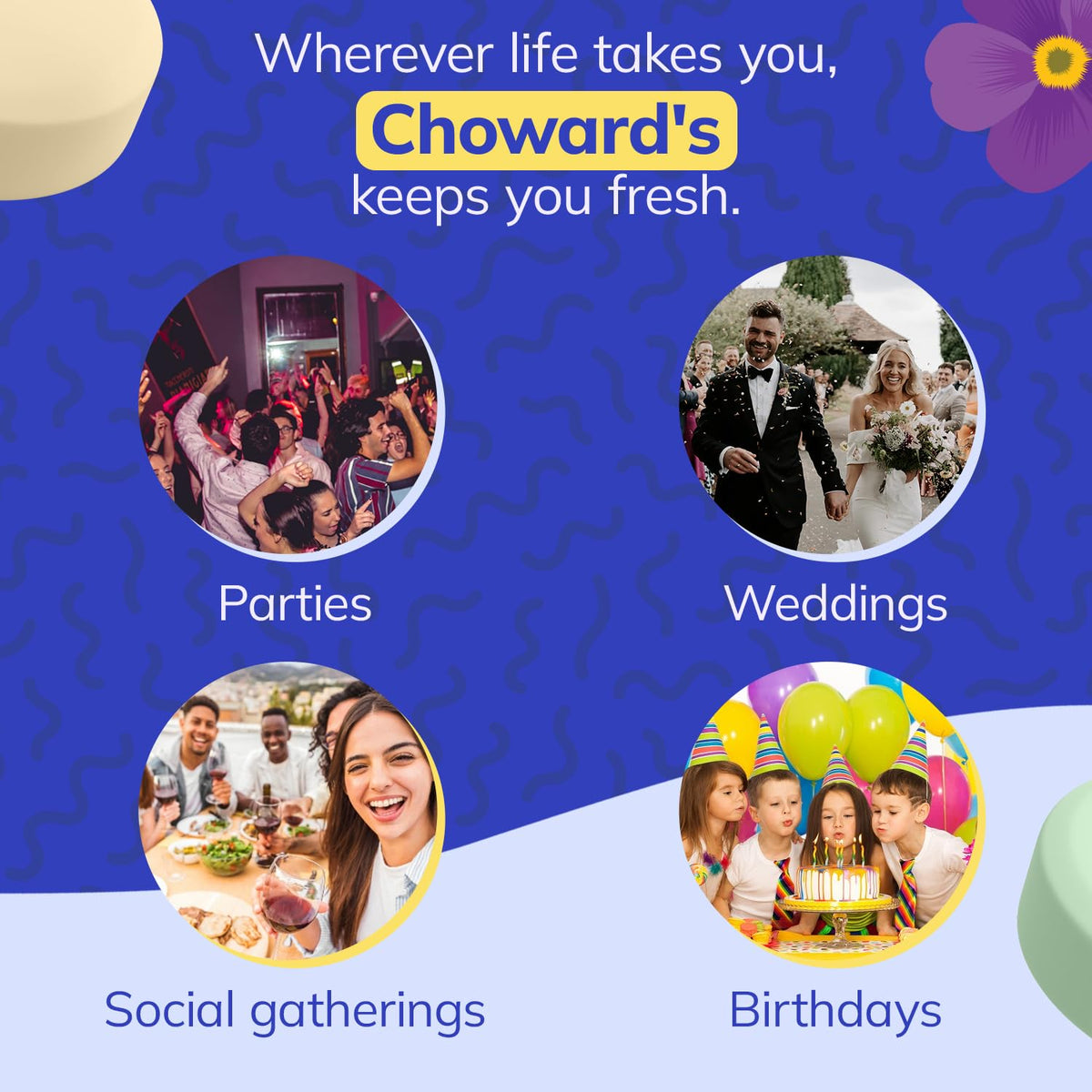 Choward's guava candy wrapped with tropical sweetness.