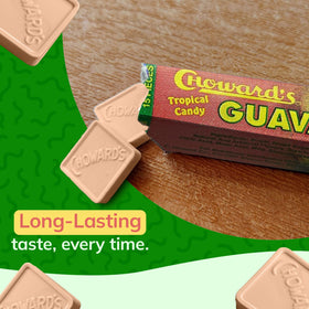 Choward's Guava Tropical Candy individually wrapped mints ready for on-the-go freshness