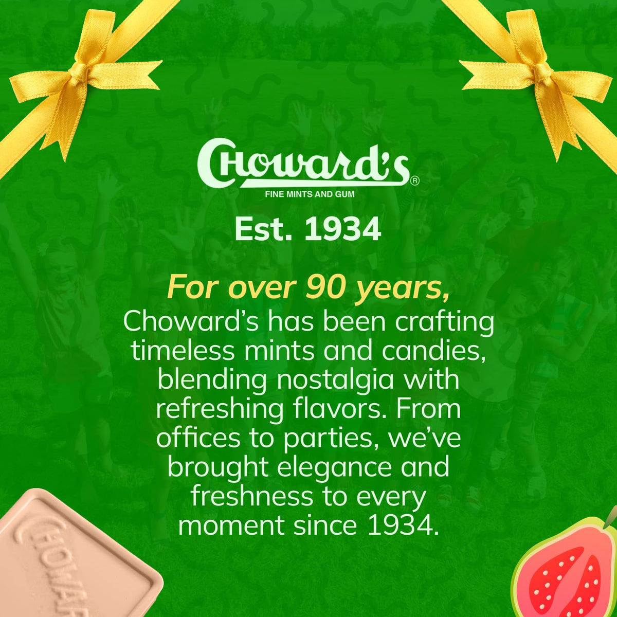 Choward's Guava Tropical Candy texture close-up highlighting chewy bite and tropical guava notes