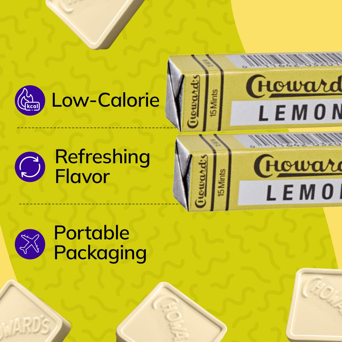 Lemonmint mints arranged for gifting and sharing.