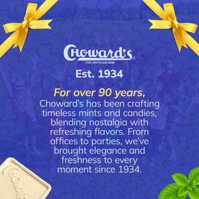 Choward's Spearmint mint image emphasizes cool, uplifting breath.
