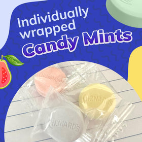 Choward's spearmint candy wrapped highlighting crisp mint finish.