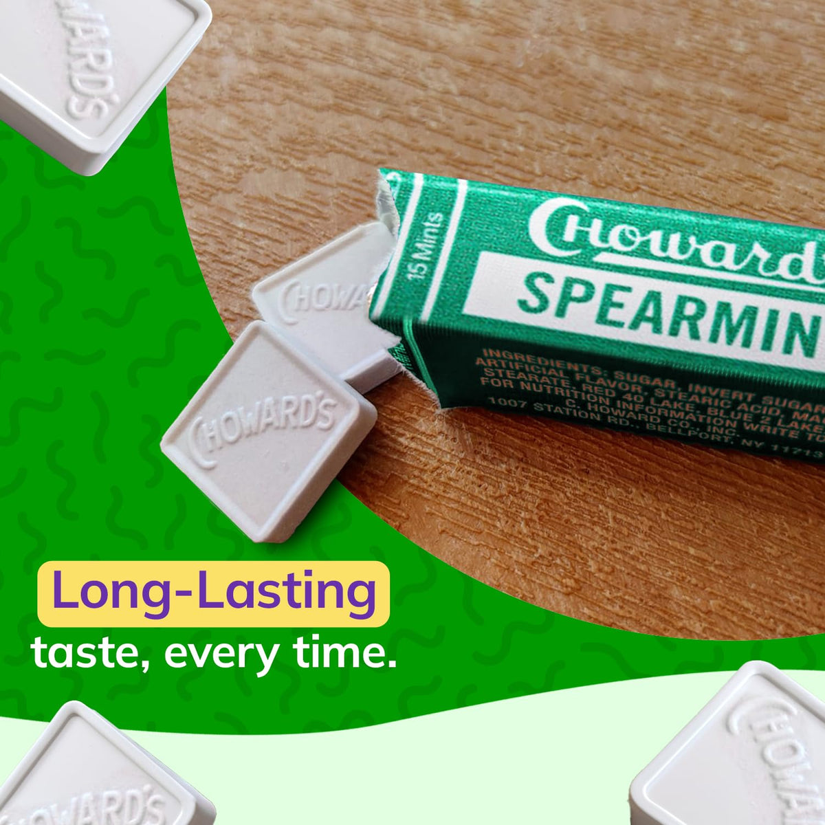 Choward's Spearmint travel kit provides quick, portable refreshment during busy days.