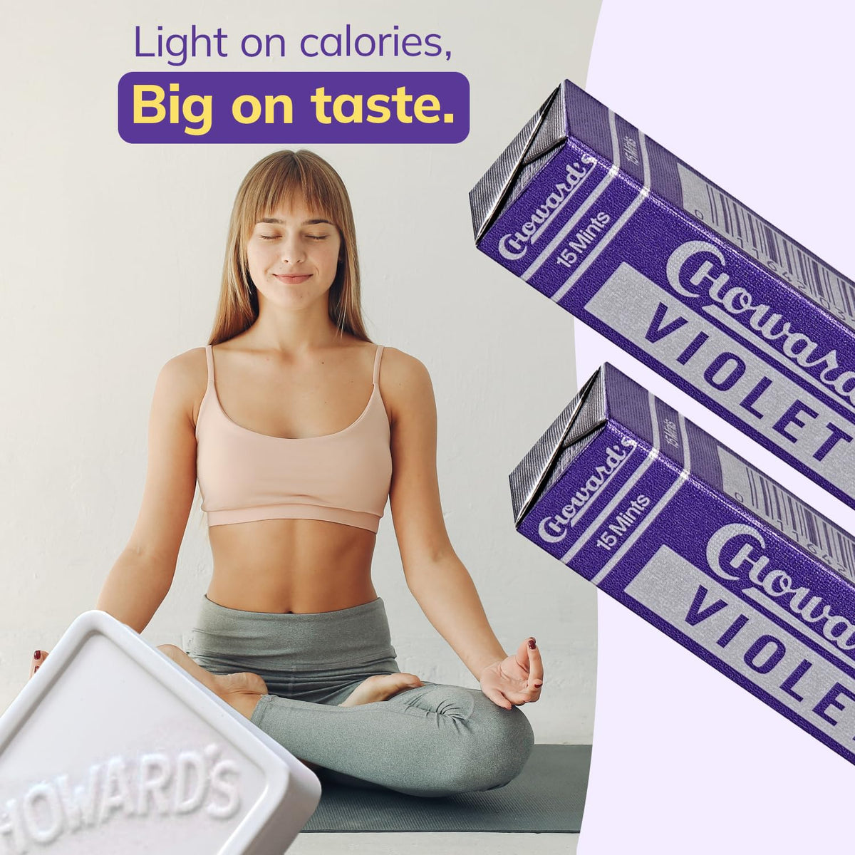 Choward's Violet Mints gift-ready packaging ideal for gifting