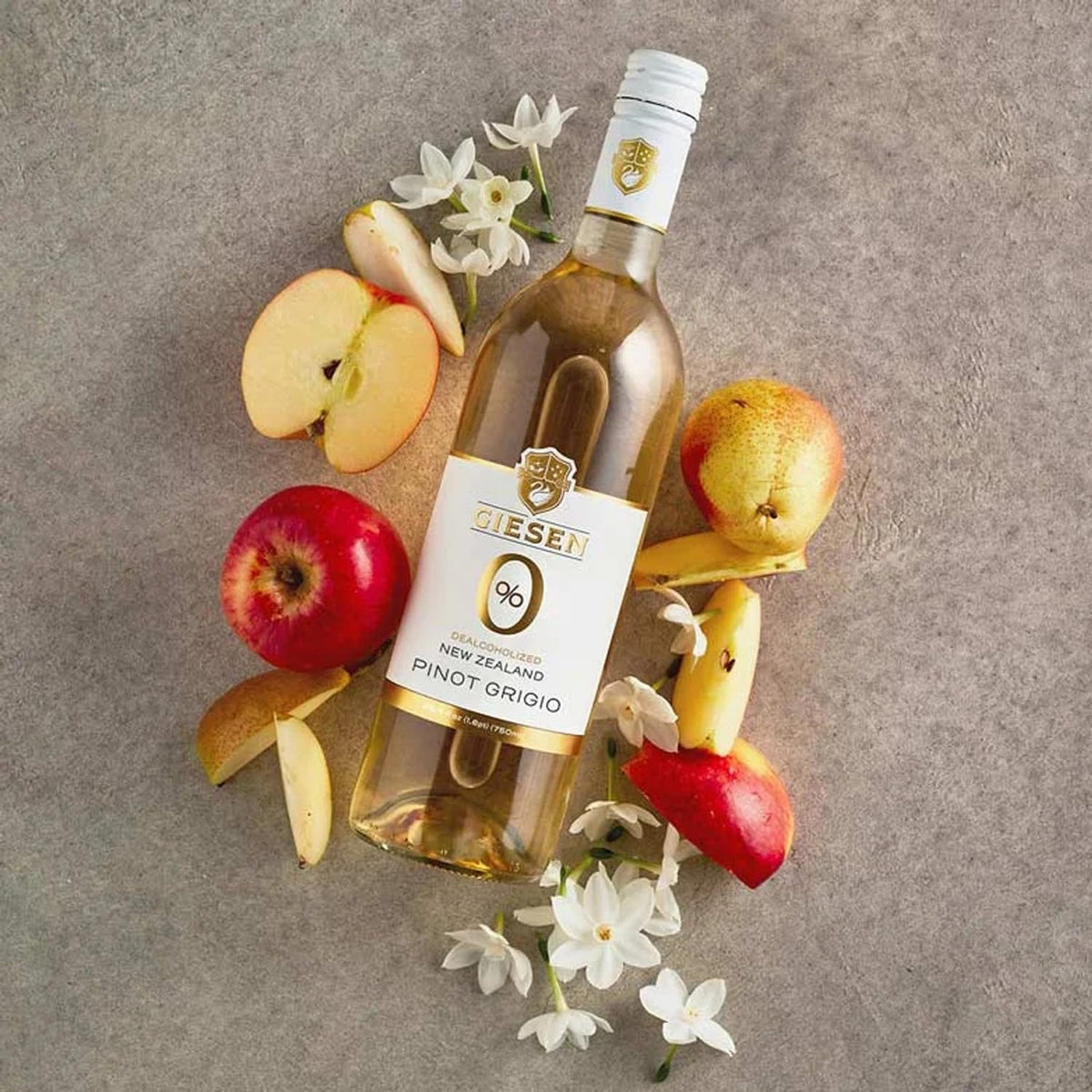 Chromacast Giesen 0% Pinot Gris glass pour ideal for tasting sessions.