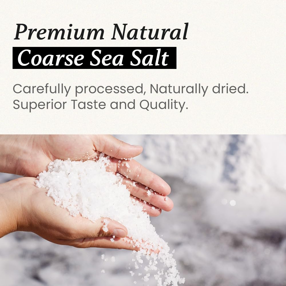 Chung Jung One 1kg coarse salt pack for versatile cooking