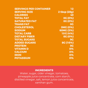 Chung's Sweet & Sour sauce made in USA signals quality and consistency.