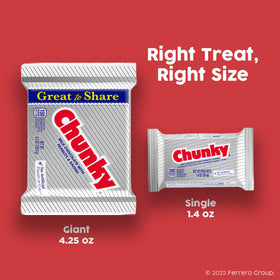 Chunky bar break-time cafe snack, satisfying and convenient.