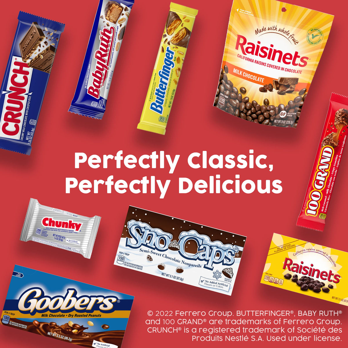 Chunky bar party display invites sharing and nostalgia.