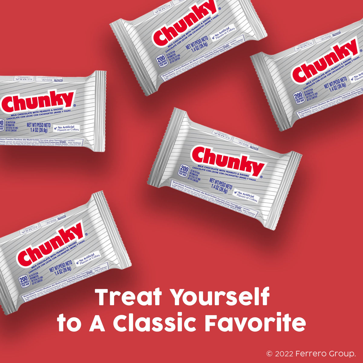 Chunky bars on a desk for a quick afternoon snack.