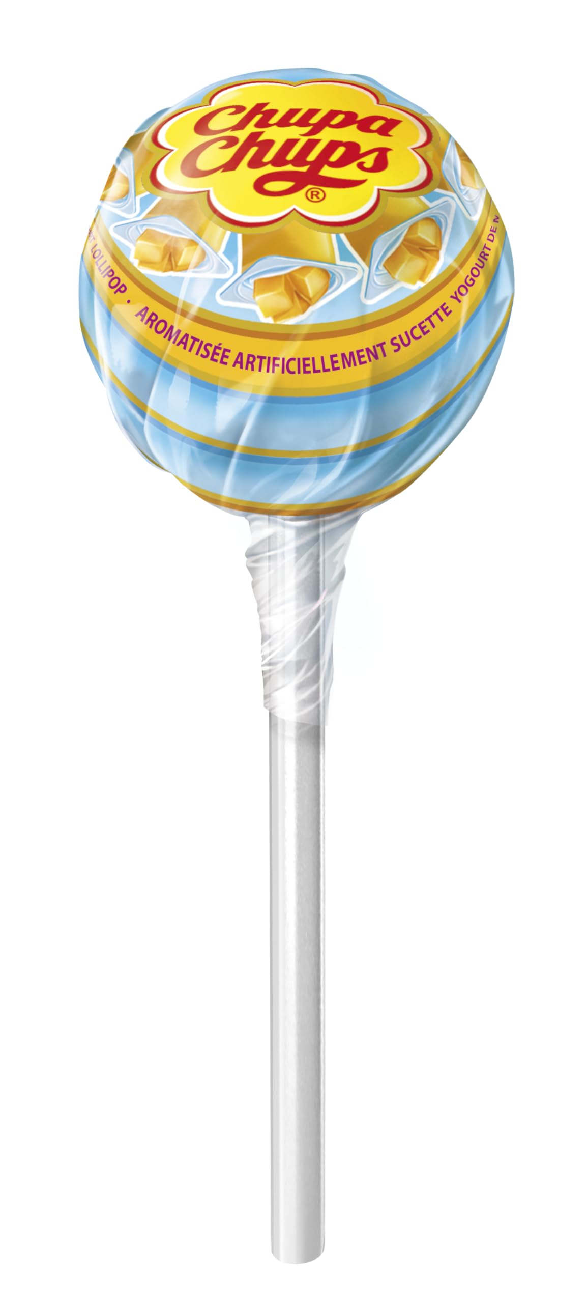 Chupa Chups classic flavors collection highlighting seven tastes.