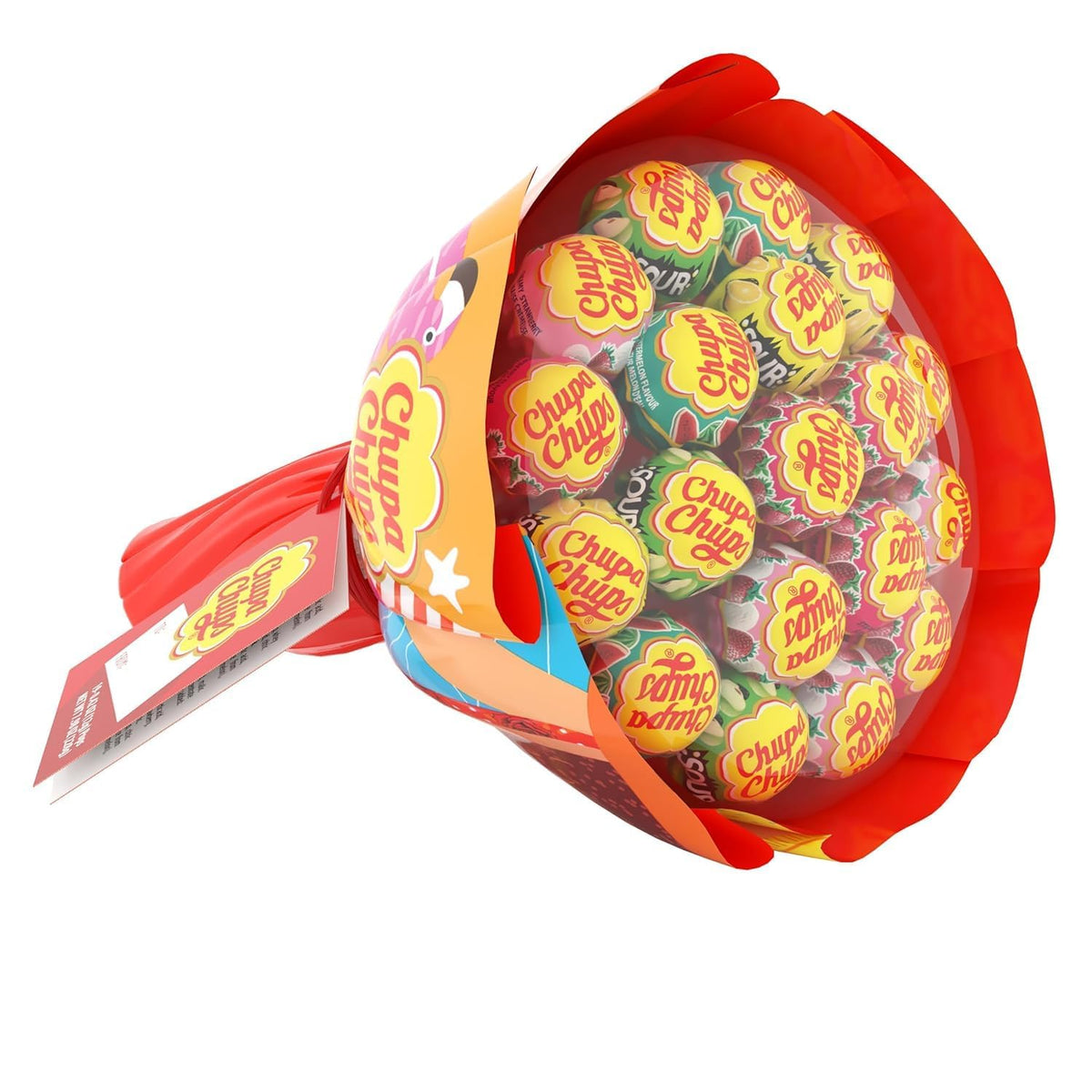 Chupa Chups flower bouquet with 19 lollipops, perfect for gifting and sharing