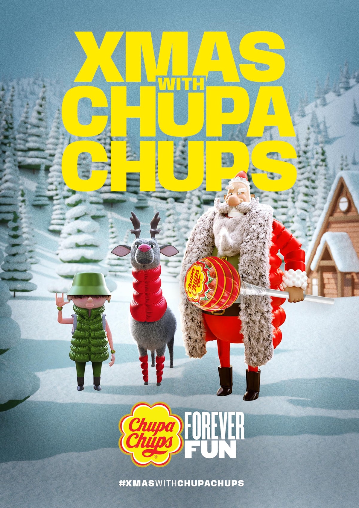 Chupa Chups individually wrapped candies keeping freshness on hand.