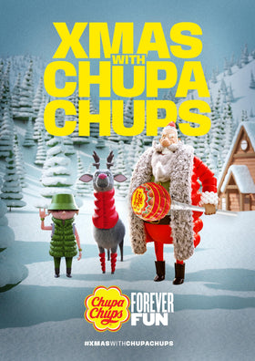 Chupa Chups individually wrapped candies keeping freshness on hand.