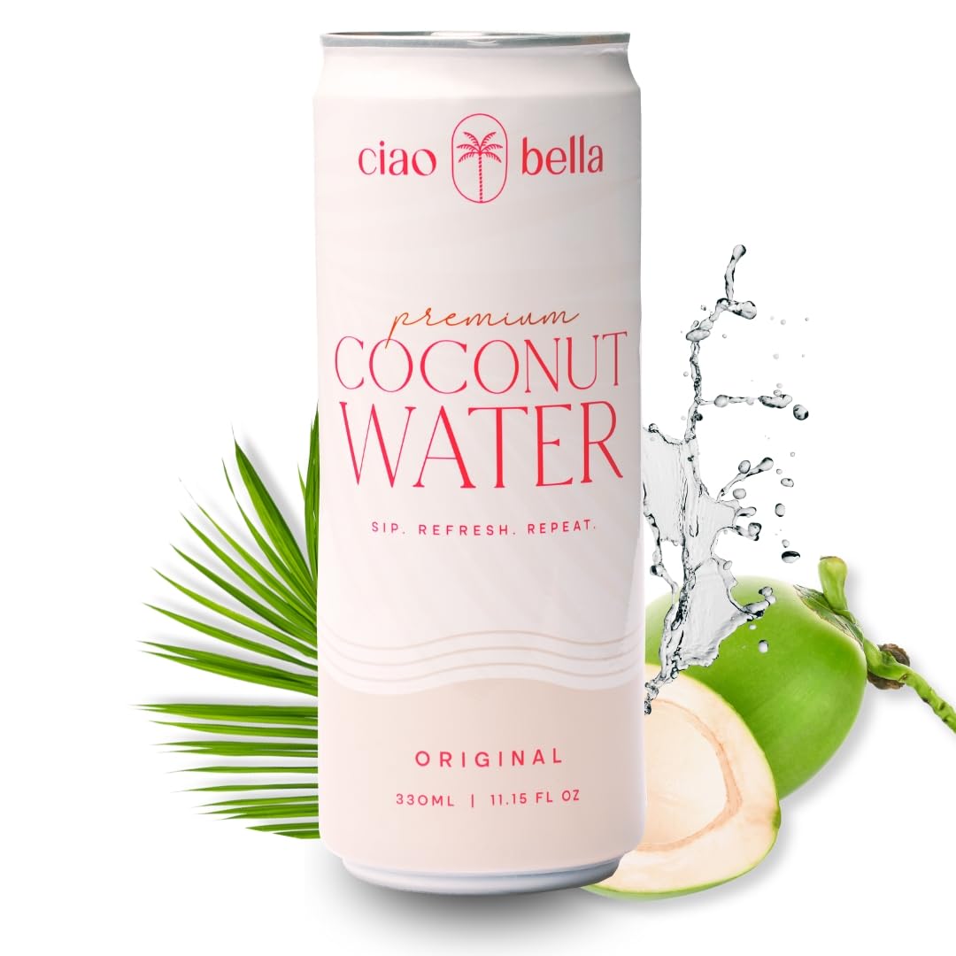 CIAO BELLA bottle front view—pure hydration on the go