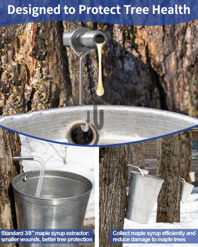 CIMALAB maple syrup filters pair ensures clean sap before collection.