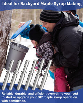 CIMALAB durable kit with 12-month warranty inspires confident maple syrup projects.