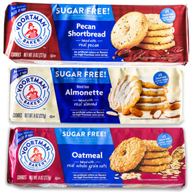 Circle of Drink Voortman Sugar Free Variety Pack front view for quick snacking.