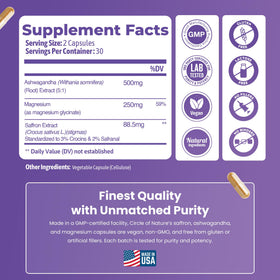 Circle of Nature energy-boost capsules for natural daytime vitality.