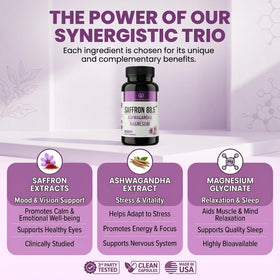 Circle of Nature saffron bottle-front highlighting a premium supplement.