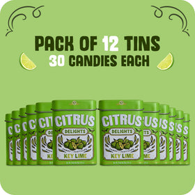 Natural lime flavor burst with no artificial colors or flavors.