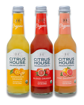 Citrus House Blood Orange bottle for a crisp, refreshing Italian soda moment.