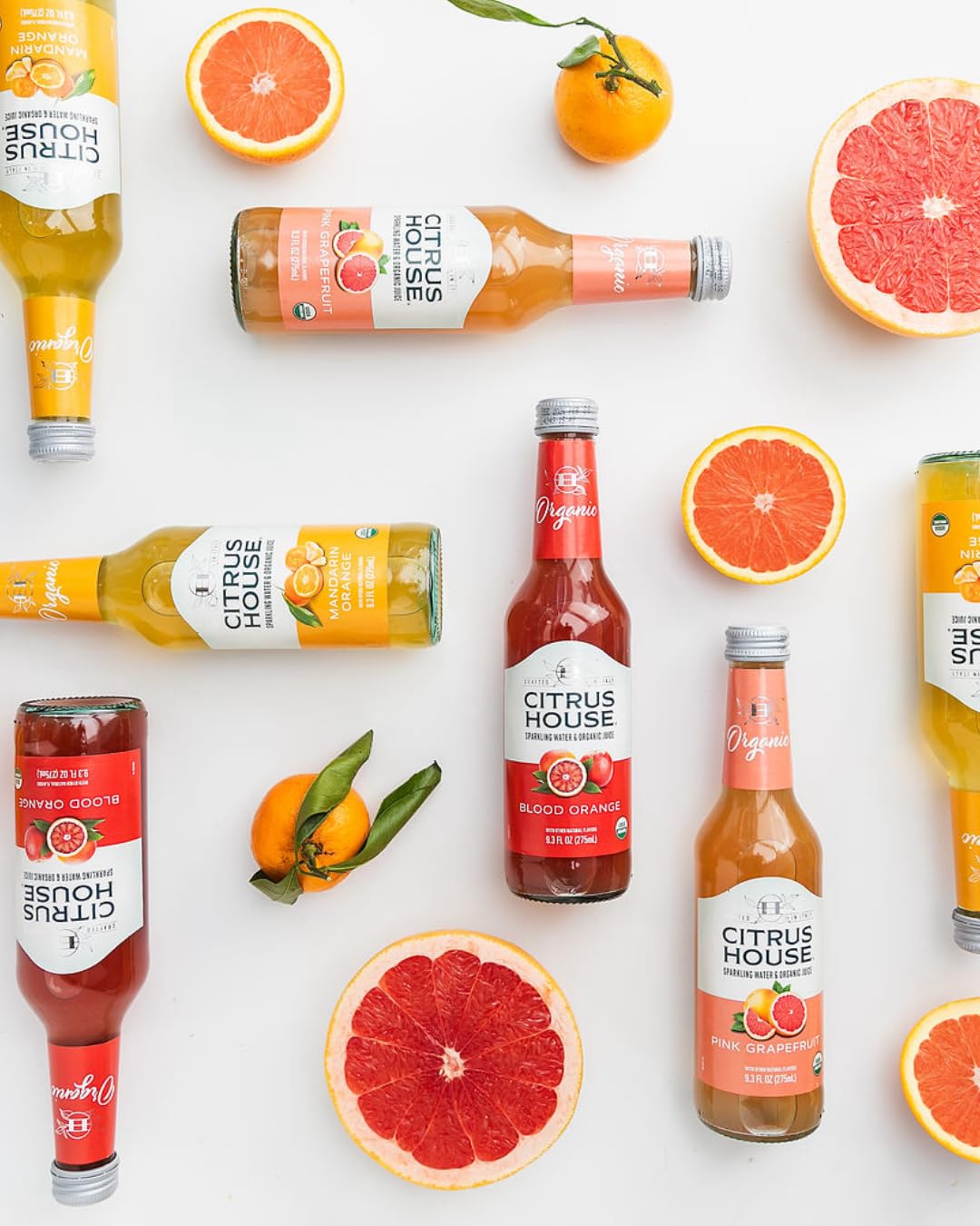 Citrus House Mandarin Orange bottle, bright citrus flavor and meal-ready use.
