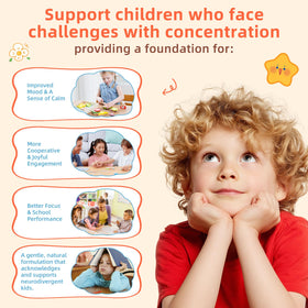 Pour shot of Civavo Saffron Gummies for Kids, convenient daily use.