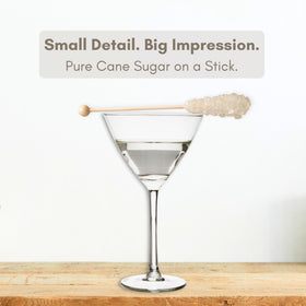 Civilized Coffee all-natural, non-GMO sugar sticks bring pure sweetness.