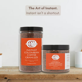 Barista-quality instant blend from Civilized Coffee for premium taste