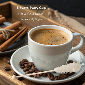 Civilized Coffee sugar sticks for cocktails add elegant, measured sweetness to drinks.