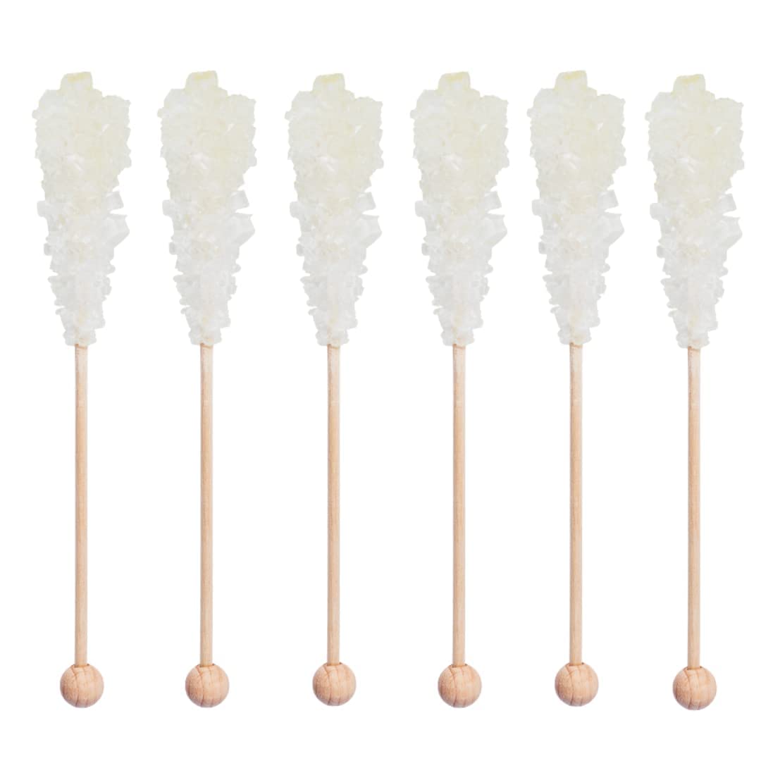 Civilized Coffee rock candy sticks in packaging for convenient service.