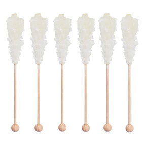 Civilized Coffee rock candy sticks in packaging for convenient service.