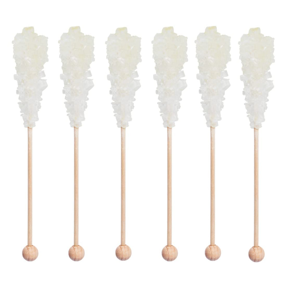 Civilized Coffee rock candy sticks in packaging for convenient service.