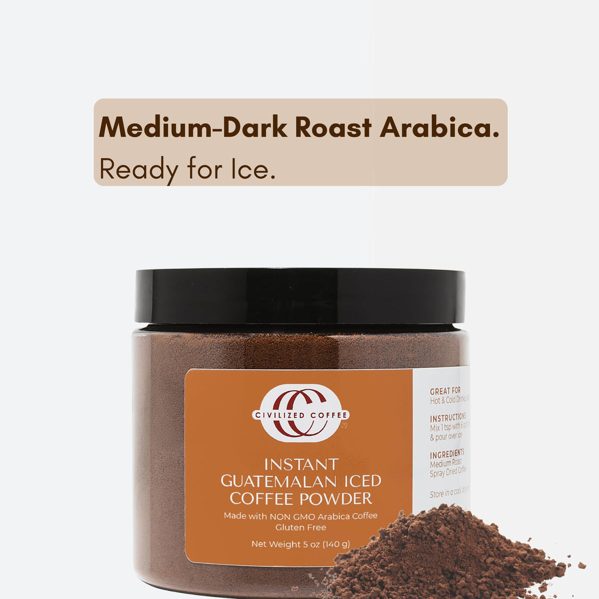 Civilized Coffee summer-refresh-taste delivers bright, cool notes on hot days.