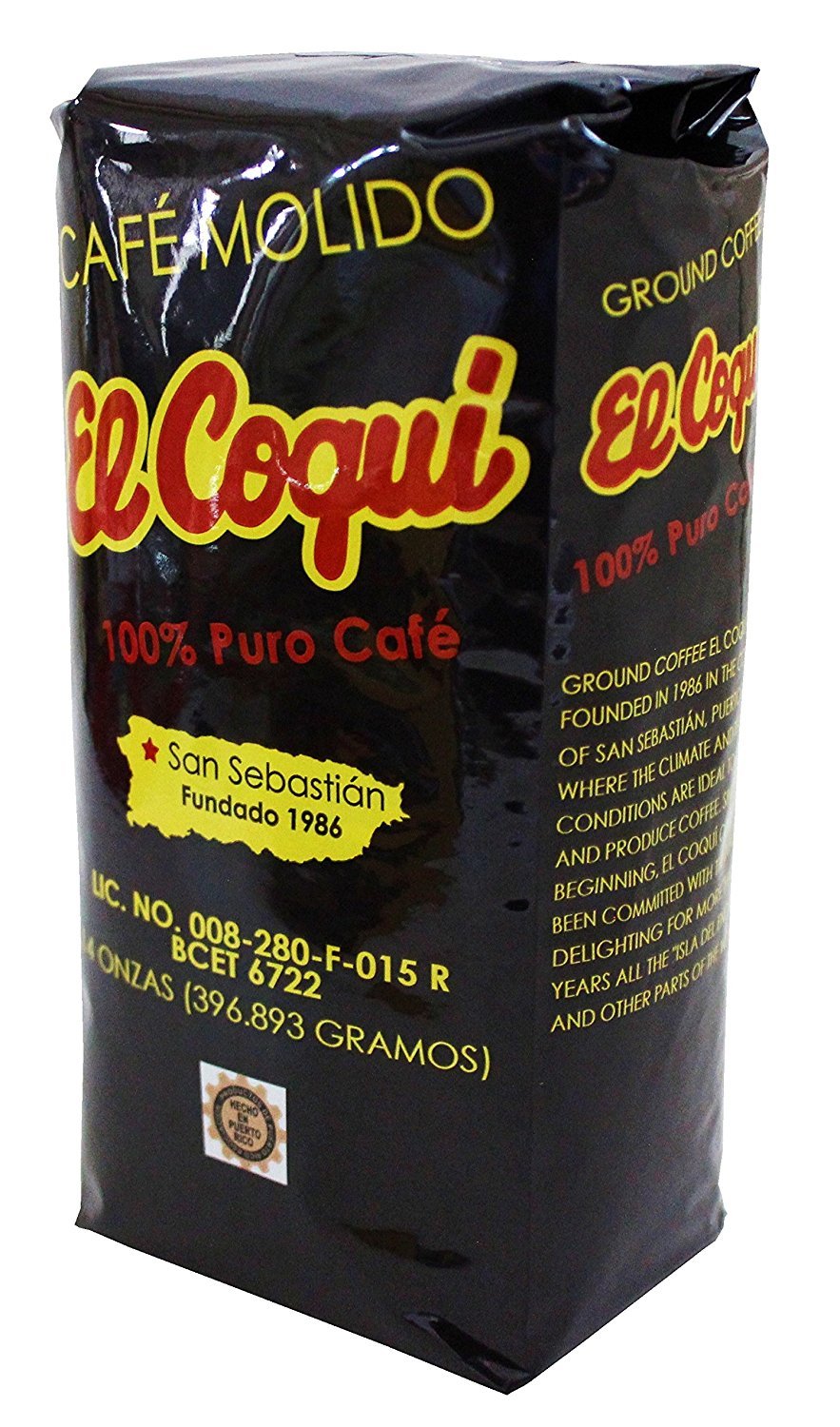 CIZIG Puerto Rico El Coqui ground coffee cup scene suggests a smooth, inviting morning cup.