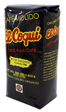 CIZIG Puerto Rico El Coqui ground coffee cup scene suggests a smooth, inviting morning cup.