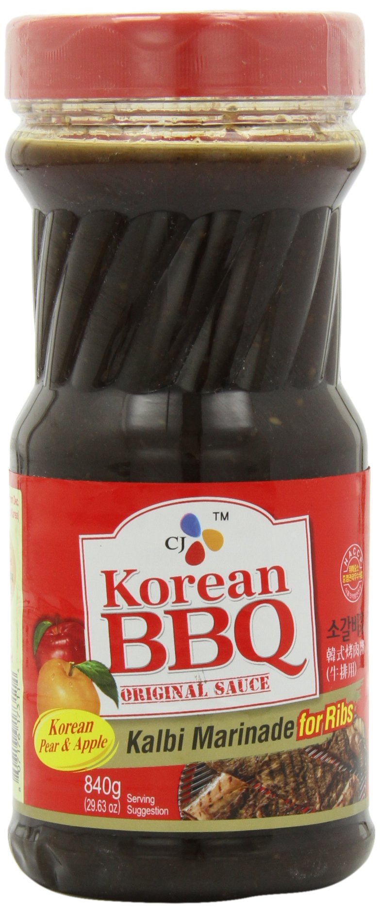CJ Korean BBQ Sauce Bulgogi bottle front view for beef marinade