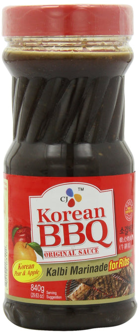 CJ Korean BBQ Sauce Bulgogi bottle front view for beef marinade