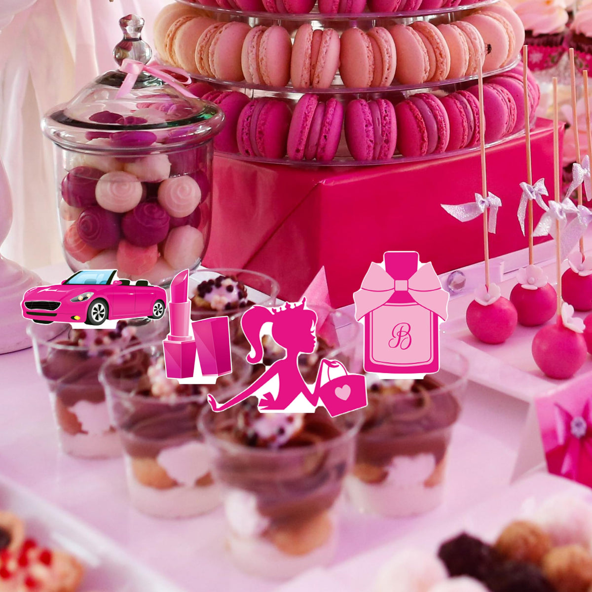 CL Cooper Life cupcake picks fit standard cupcakes with secure inserts.