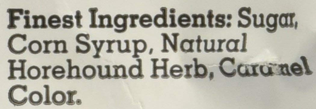 Claeys Horehound hard candy 5-pack on display suggests shareable treat for gatherings.