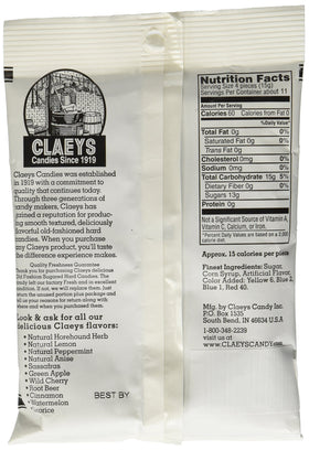 Claeys Licorice individually wrapped pieces for sharing or on-the-go