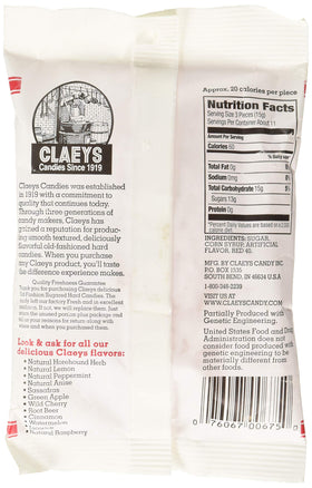 Claeys cinnamon candy close-up, vibrant red pieces deliver nostalgic flavor for a quick pick-me-up