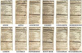 Claeys licorice hard candy, wrapped pieces, ideal for stocking stuffer and tasting ritual.