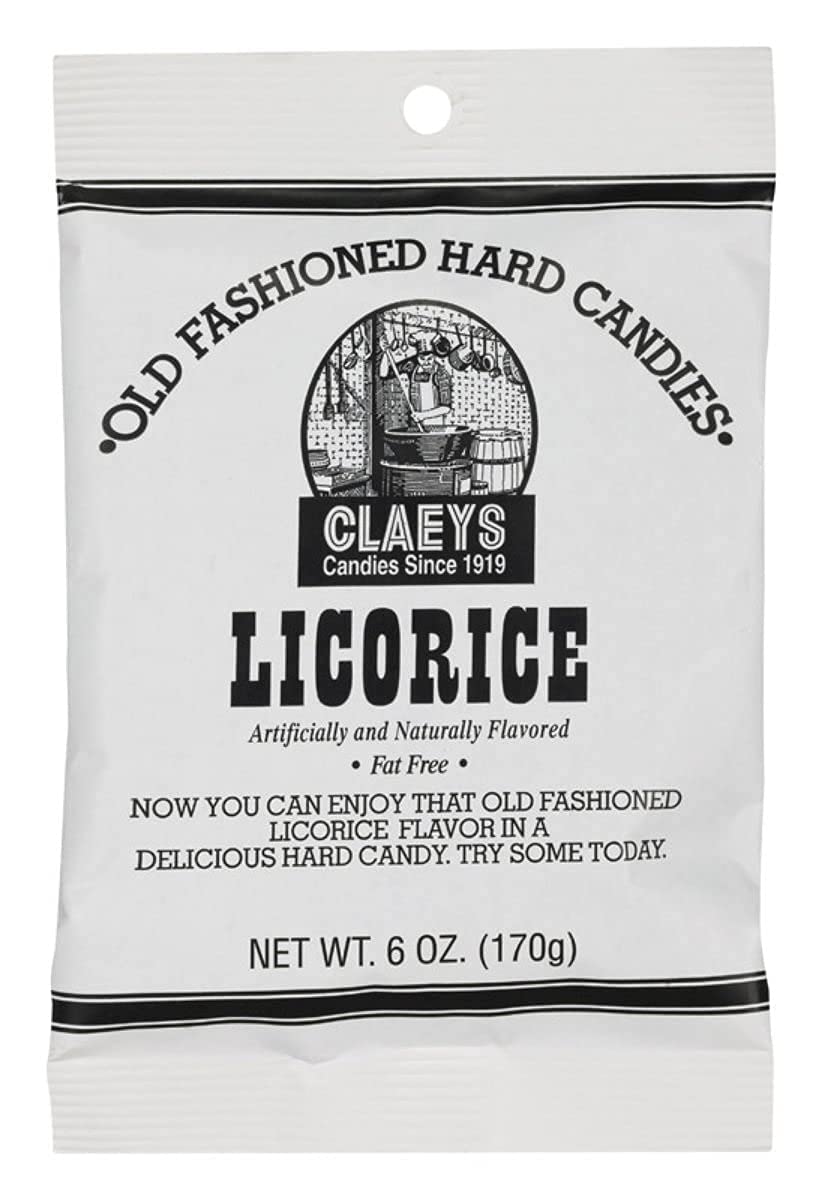 Claeys Root Beer hard candy close-up, smooth flavor ideal for sharing with friends