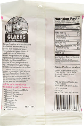Close-up of Claeys Watermelon candies highlights glossy pieces for quick enjoyment.