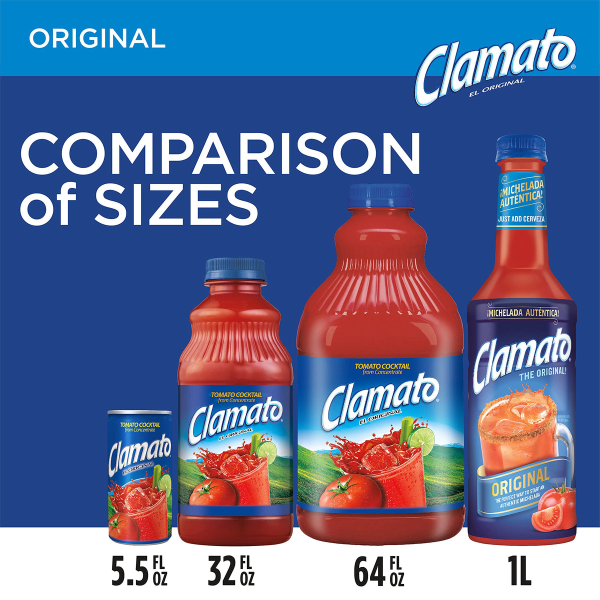 Clamato Original bottle used as seafood marinade base for grilling.