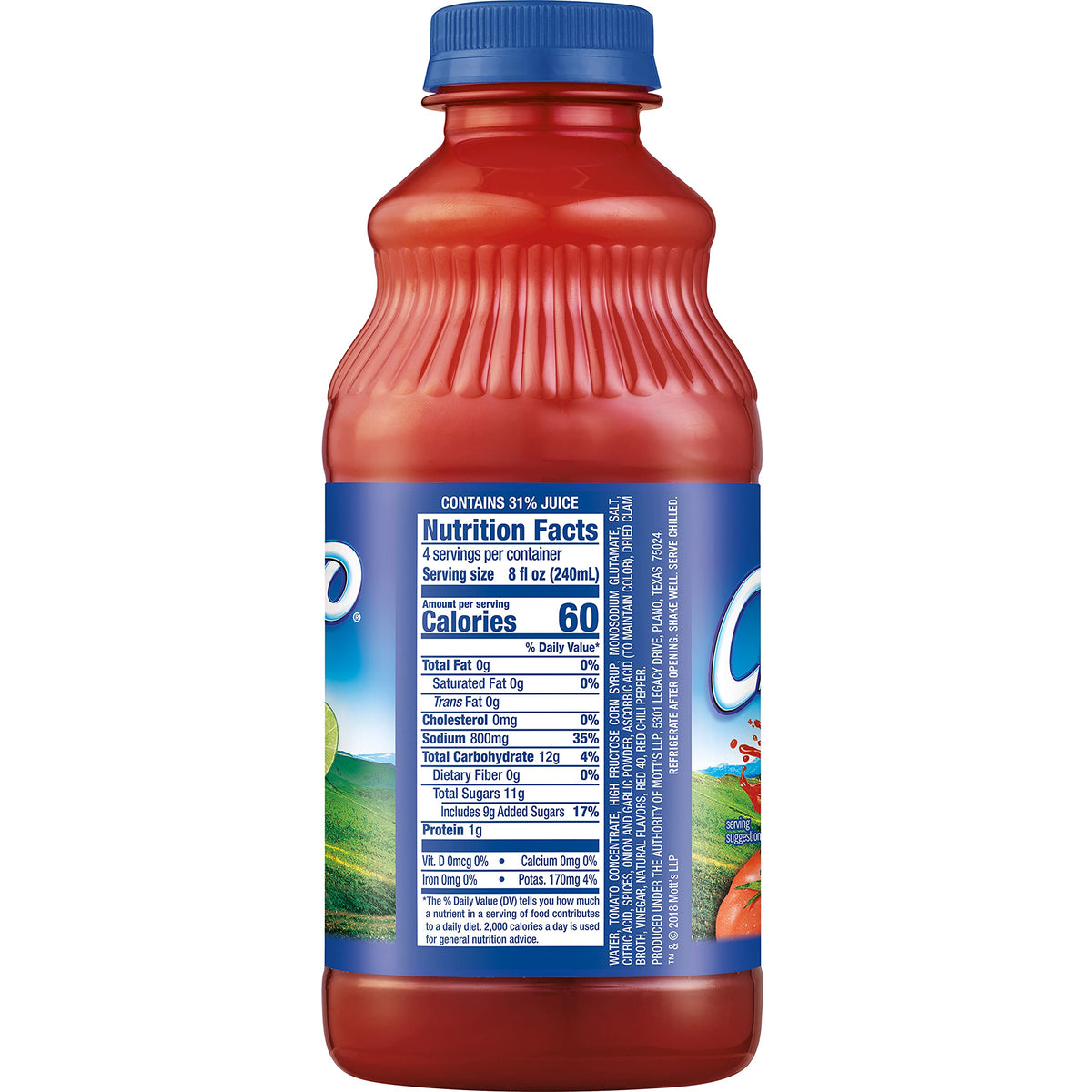 Clamato Original salsa dip brings zing to chips and tacos.